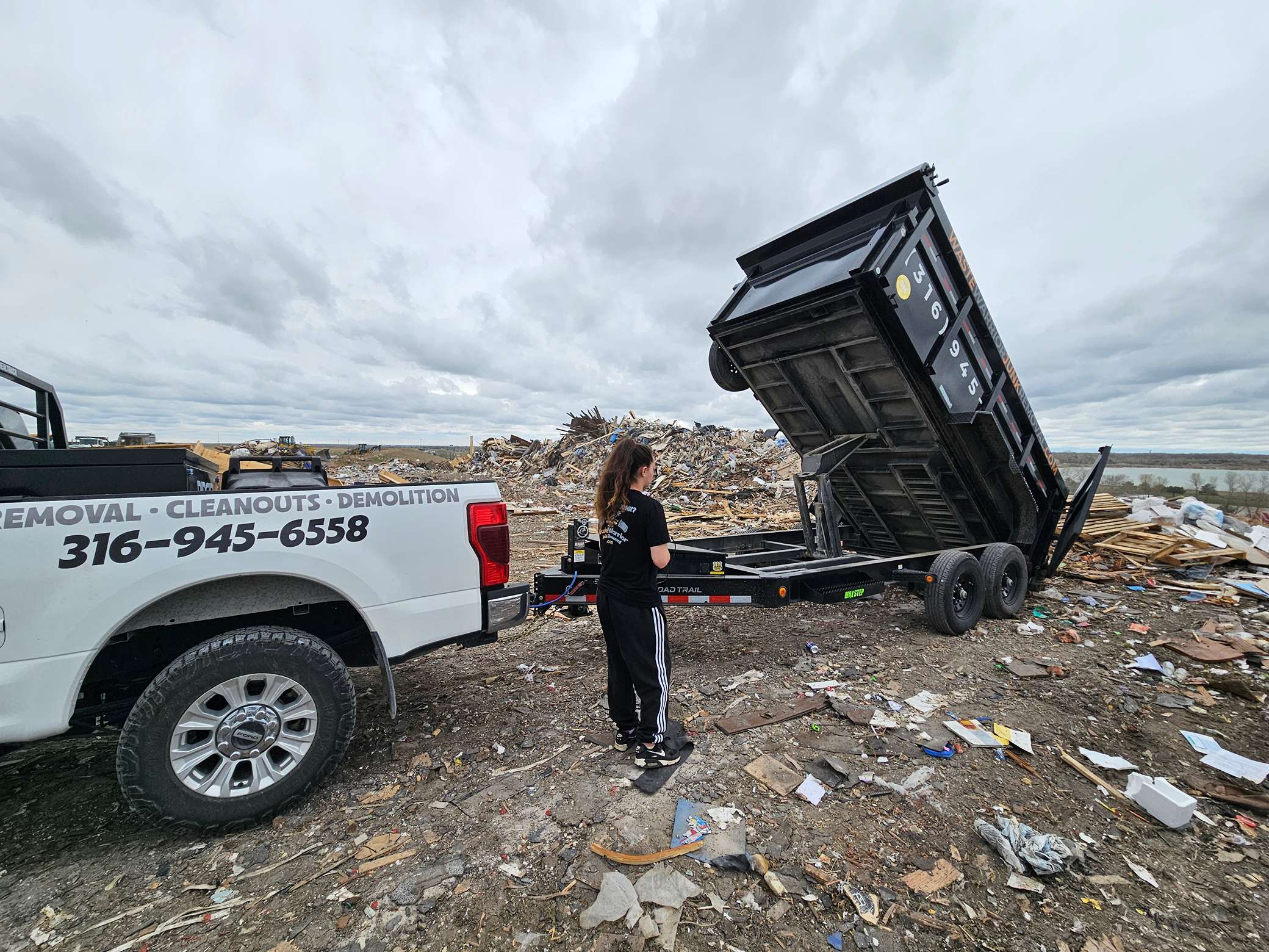 Warrior Property Solutions crew on the job